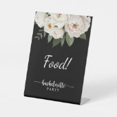 白黒フローラバチェロレッテ食品 台座サイン (正面)