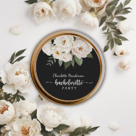 白黒フローラバチェロレッテ ラウンドシール