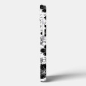 白黒フローラプリント Case-Mate iPhoneケース (裏面 / 左)