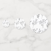 白黒フローラボホ結婚ズ コンフェッティ (正面)