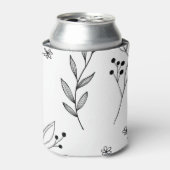 白黒フローラボホ結婚ズ 缶クーラー (缶正面)