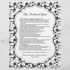 白黒フローラ新着ブライダルシャワーゲーム