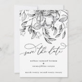 白黒フローラ書記日付カードの保存 シーズンカード (正面)