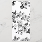 白黒フローラ結婚のカスタマイズ メニュー (裏面)