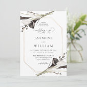 白黒フローラ結婚の4 招待状 (スタンド正面)