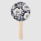 白黒フローラ結婚ズ ハンドファン (裏面)