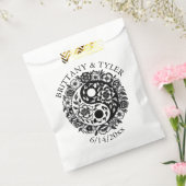 白黒フローラ結婚陰陽 フェイバーバッグ (封をした状態)