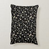 白黒フローラ アクセントクッション (裏面(縦))