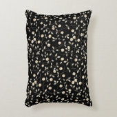 白黒フローラ アクセントクッション (正面(垂直))