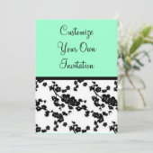 白黒フローラ、シーフォーム 招待状 (スタンド正面)