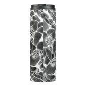 白黒フローラ タンブラー (裏面)
