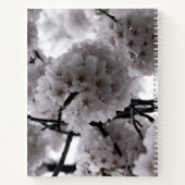 白黒フローラ ノートブック (裏面)