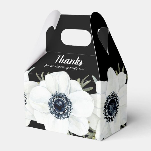 白黒フローラ(大) フェイバーボックス (正面サイド)