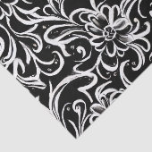 白黒フローラ 薄葉紙 (詳細)