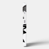白黒フローラ Case-Mate iPhoneケース (裏面 / 左)