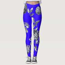 白黒ブルーボフランスのタニカルフローラトイル