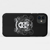 白黒ブードゥーの芸術 Case-Mate iPhoneケース (裏面(横))