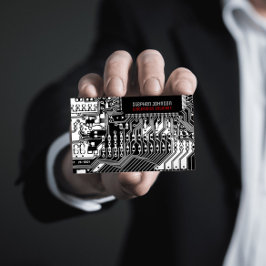 白黒プリント基板エンジニアリング 名刺