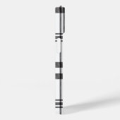 白黒プレイドIphoneケース Case-Mate iPhoneケース (裏面 / 右)