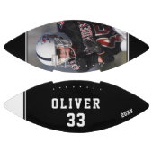 白黒プレイヤーの名前番号写真 アメリカンフットボール (パネル)