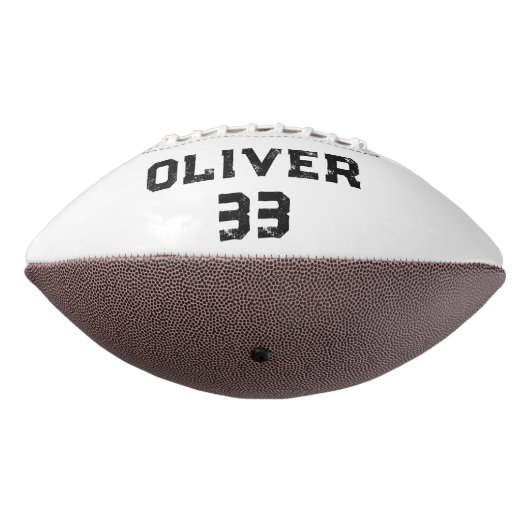 白黒プレイヤー名番号写真記念 アメリカンフットボール (回転270)