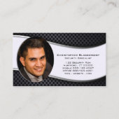 白黒プロフェッショナルフォトクラシック 名刺 (正面)