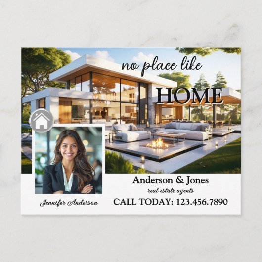 白黒プロフェッショナル写真実在領 ポストカード (正面)