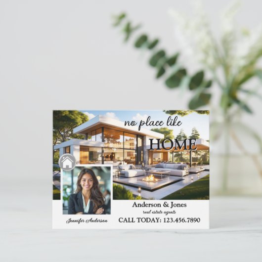 白黒プロフェッショナル写真実在領 ポストカード (スタンド正面)