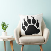 白黒ベアーポー クッション (椅子)