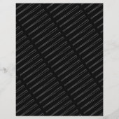 白黒ベースボールこうもりベースボールキャンプ広告 チラシ (裏面)