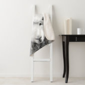 白黒ペエカブー羊ミニマル子供部屋 シェルパブランケット (インサイチュ)