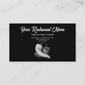 白黒ペッパーズファームtoテーブルレストラン コーリングカード (正面)