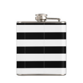 白黒ペンギンとモノグラムストライプペンギン フラスク (裏面)