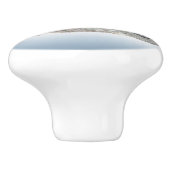 白黒ペンギンのセラミックノブ セラミックノブ (側面)