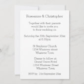 白黒ペンギン結婚ズ 招待状 (裏面)