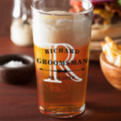 白黒ボウタイモノグラムグロムスマン結婚ズ タンブラーグラス