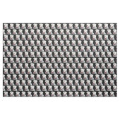 白黒ボクサー犬クラフトコットン生地 ファブリック (ファットクウォーター)