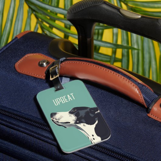 白黒ボクサー ラゲッジタグ (正面インサイチュ1)