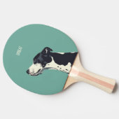 白黒ボクサー 卓球ラケット (横)