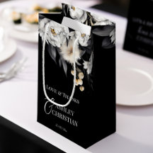 白黒ボホエレガント結婚式の引き出物