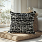 白黒ボホカーブエレガント装飾用クッション クッション