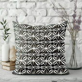 白黒ボホカーブエレガント装飾用クッション クッション