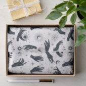 白黒ボホムーンミスティックハンド 薄葉紙 (ギフト)