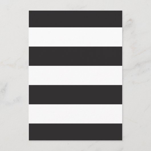 白黒ボホ結婚の。水彩ピンクフローラ メニュー (裏面)