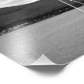 白黒ボート写真 フォトプリント            (角)