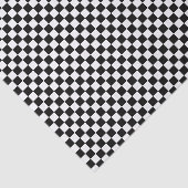 白黒ボード市松模様にパターン 薄葉紙 (詳細)