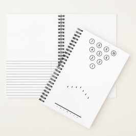 白黒ボーリングレーンの参照図  ノートブック