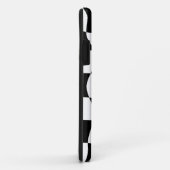 白黒ボ市松模様にード Case-Mate iPhoneケース (裏面/右)