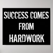 白黒ポスタやる気を起こさせるー ポスター (正面)