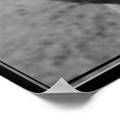 白黒ポスターのチェーン ポスター (角)